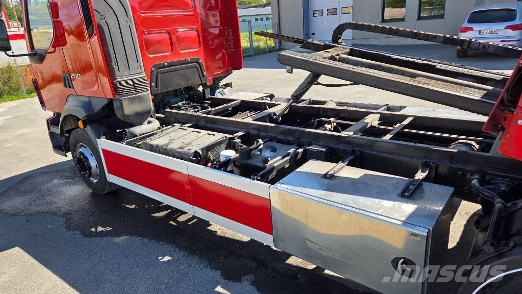 Volvo FL 250 4X2 平ボディー／ウインチトラック