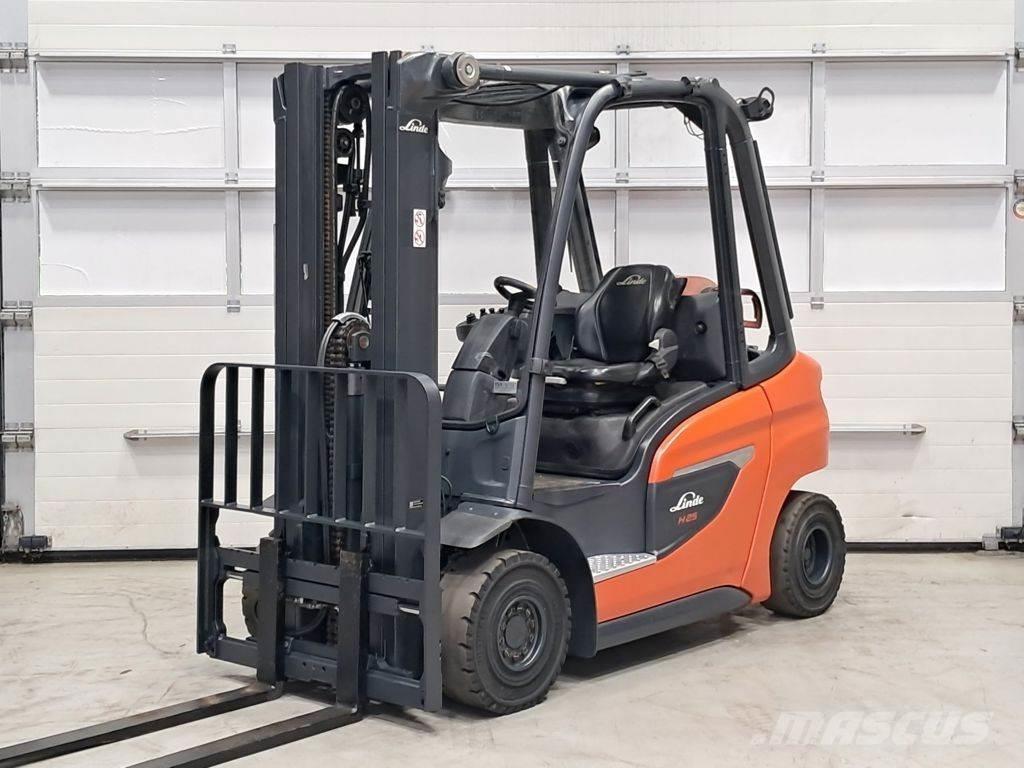 Linde H25T-01 LPGフォークリフト