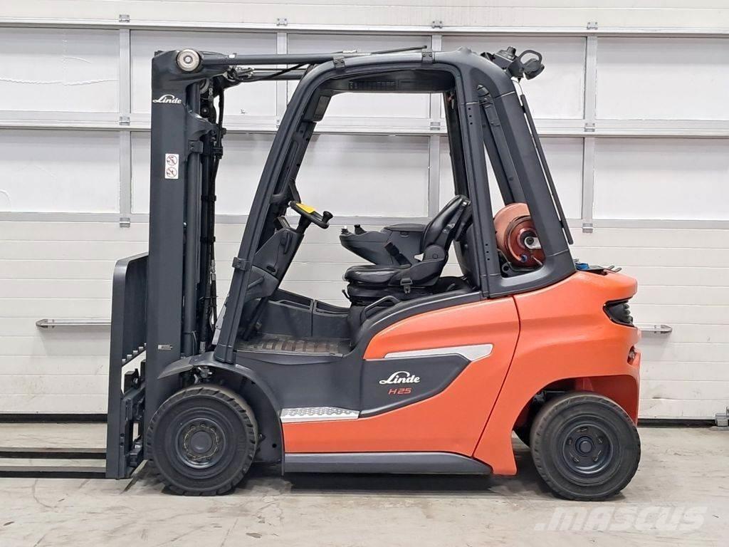 Linde H25T-01 LPGフォークリフト