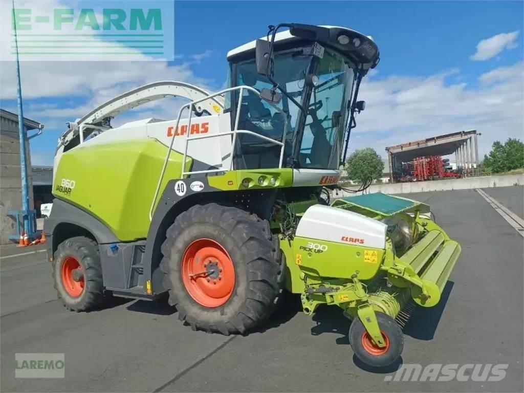 CLAAS jaguar 860 自走式フォレージハーベスター
