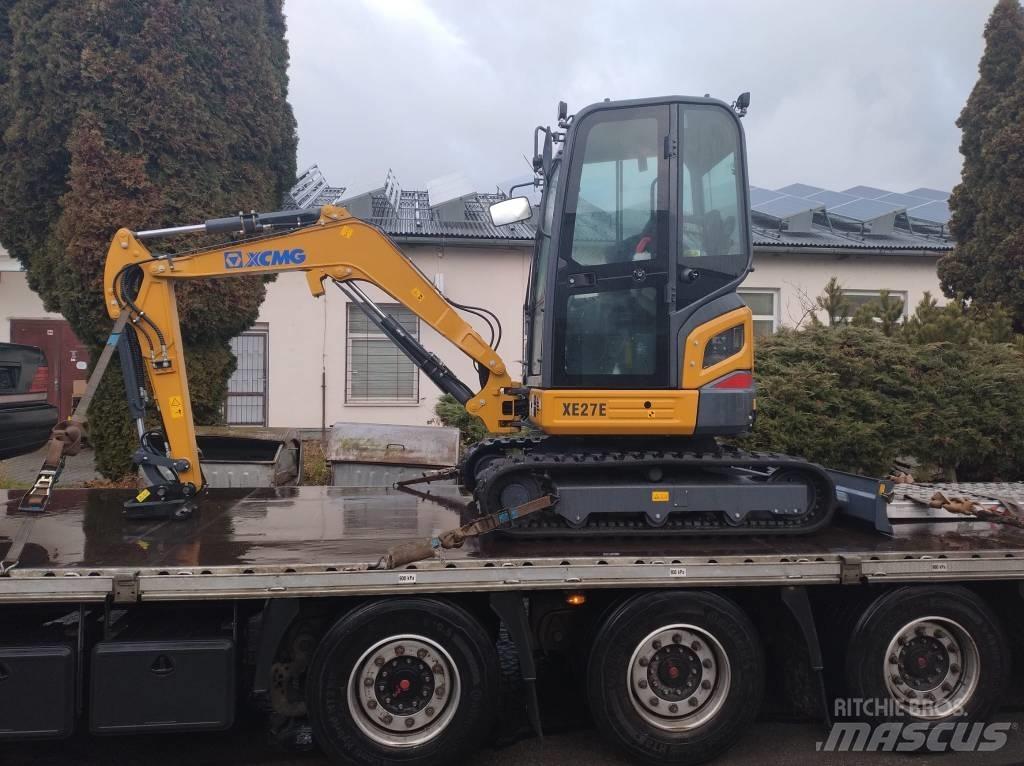 XCMG XE 27 E ミニ油圧ショベル 7t以下（ミニユンボ・ミニディガー）