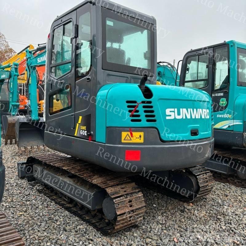 Sunward SWE60 ミニ油圧ショベル 7t以下（ミニユンボ・ミニディガー）