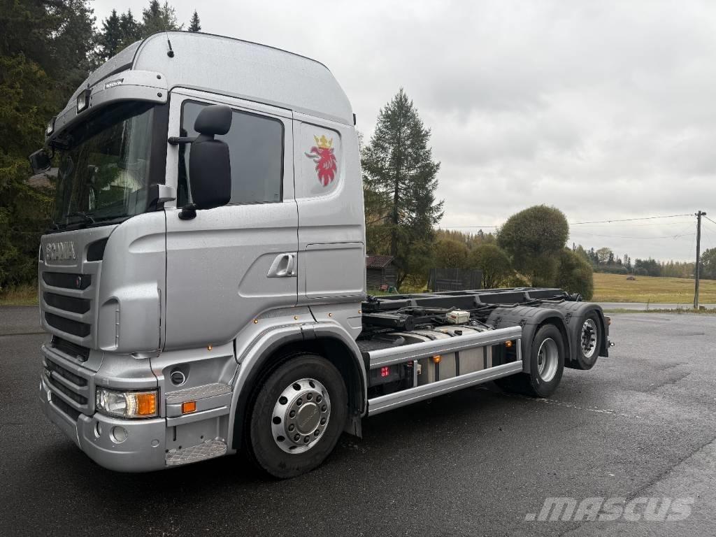 Scania R480 6X2*4 ケーブルリフト着脱式トラック