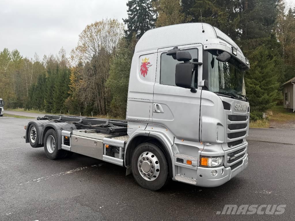 Scania R480 6X2*4 ケーブルリフト着脱式トラック