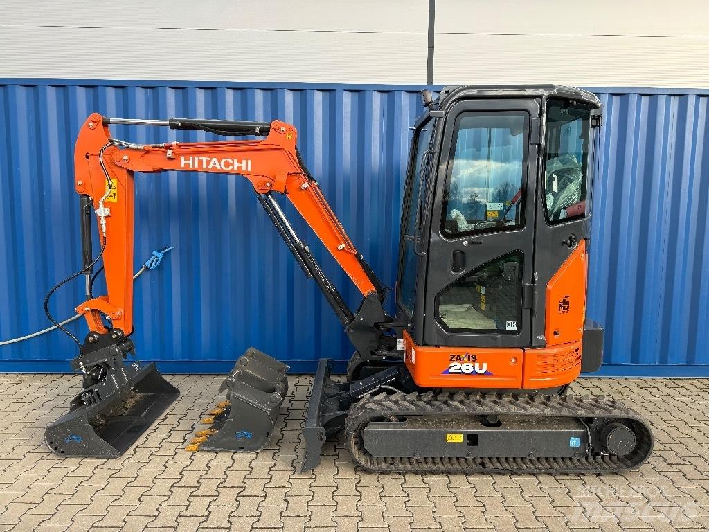 Hitachi ZX 26 U-6 ミニ油圧ショベル 7t以下（ミニユンボ・ミニディガー）