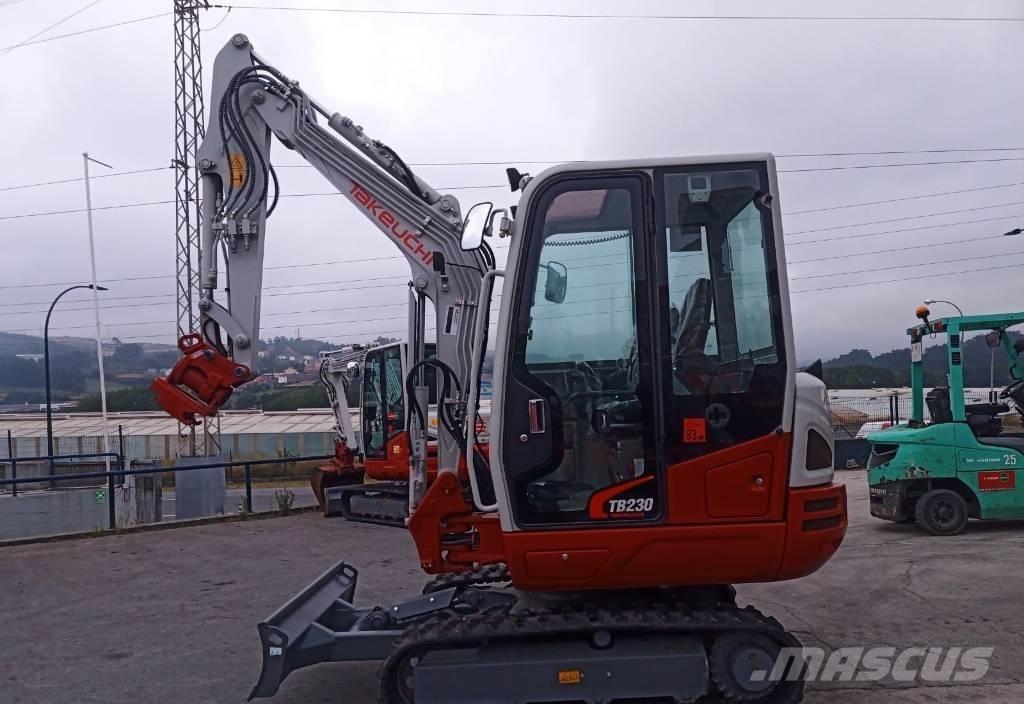 Takeuchi TB 230 ミニ油圧ショベル 7t以下（ミニユンボ・ミニディガー）