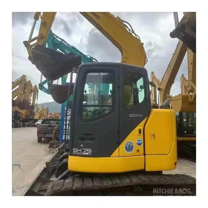Sumitomo SH 75 中型油圧ショベル 7ｔ-12ｔ（ユンボ・パワーショベル・バックホー）