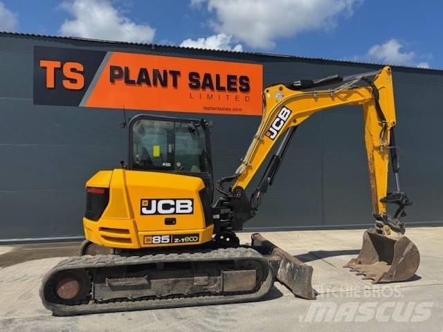 JCB 85 Z-1 中型油圧ショベル 7ｔ-12ｔ（ユンボ・パワーショベル・バックホー）