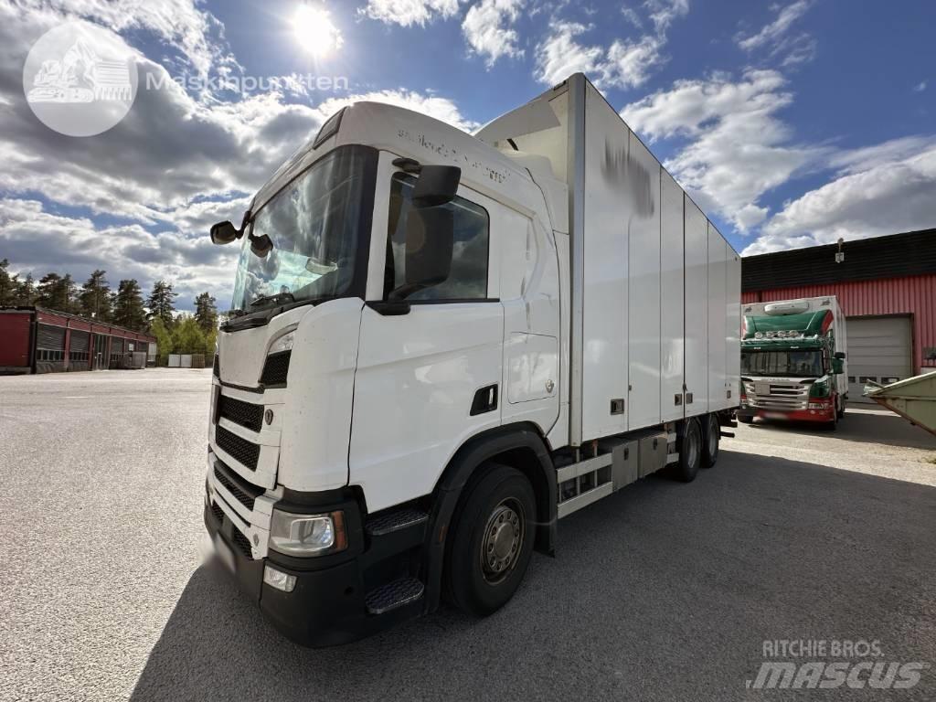 Scania R 520 ボックスボディー、ウイング、箱車