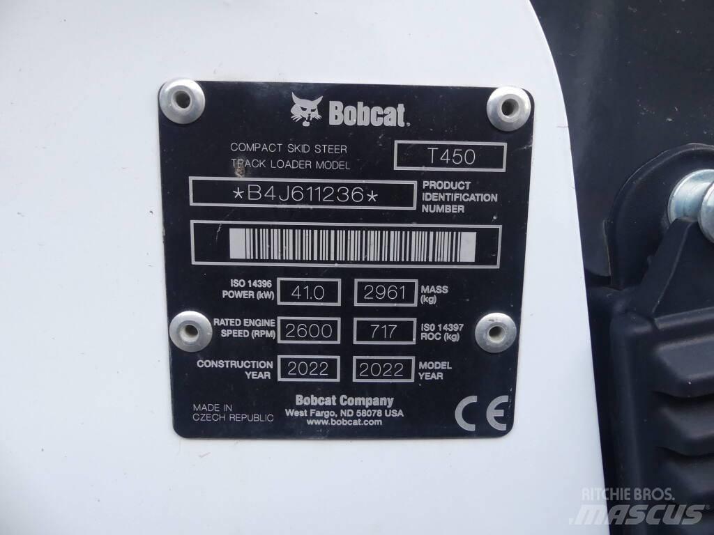 Bobcat T 450 スキッドステアローダー