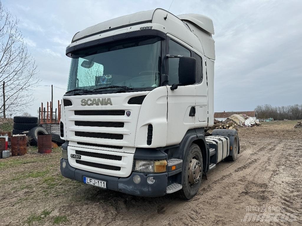 Scania R 420 中古トラクターヘッド | トレーラーヘッド