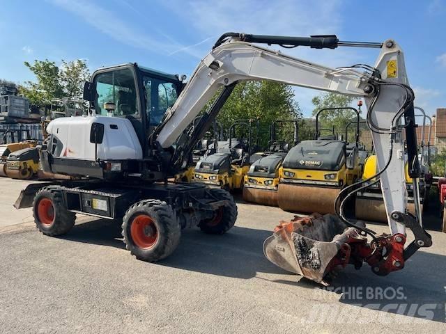 Bobcat E 57 W ホイール式油圧ショベル（パワーショベル・ユンボ・バックホー）