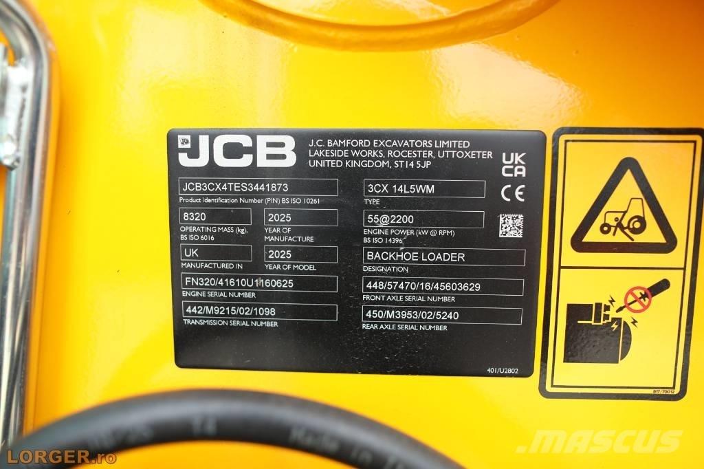 JCB 3 CX - NEW バックホーローダー