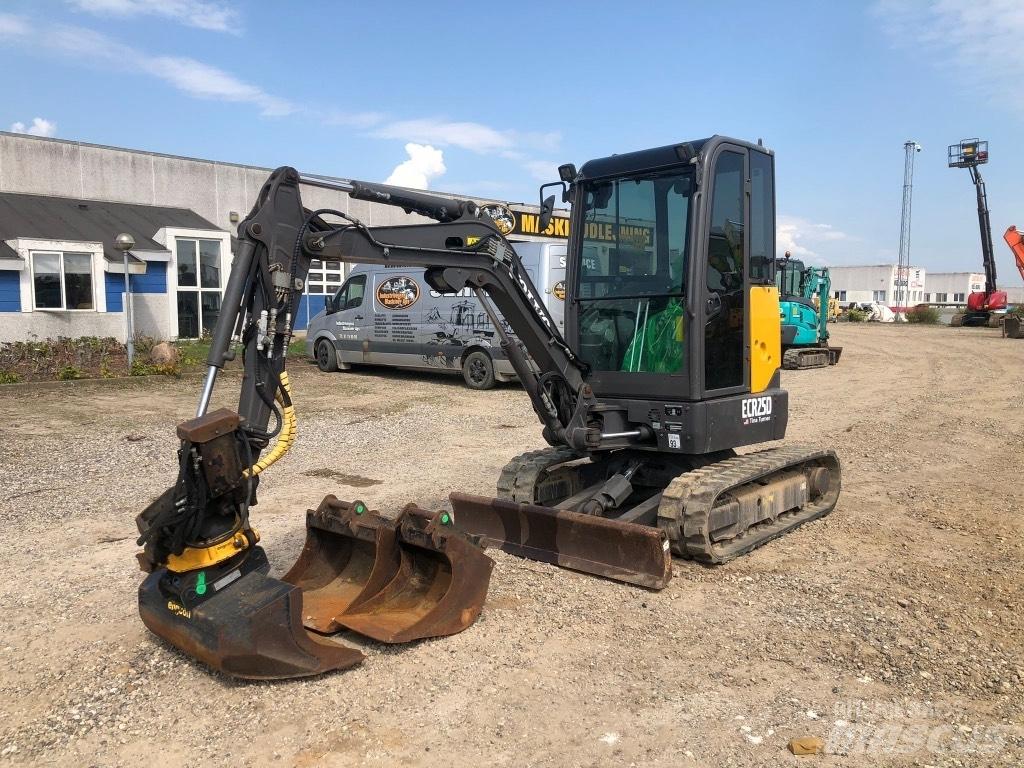 Volvo ECR 25 D ミニ油圧ショベル 7t以下（ミニユンボ・ミニディガー）