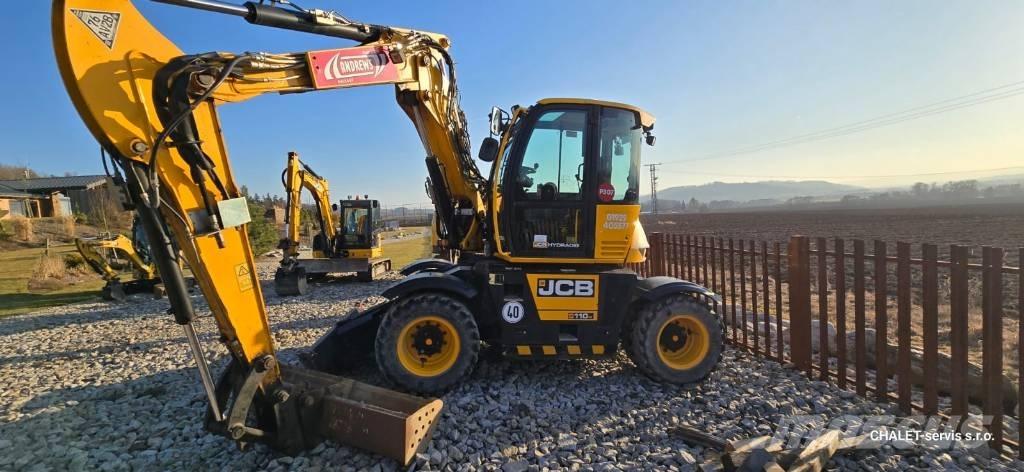 JCB 110 W Hydradig ホイール式油圧ショベル（パワーショベル・ユンボ・バックホー）