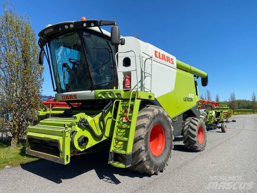 CLAAS Lexion 670 コンバイン