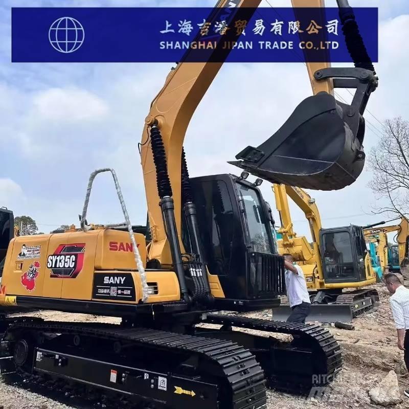 Sany SY 135 中型油圧ショベル 7ｔ-12ｔ（ユンボ・パワーショベル・バックホー）