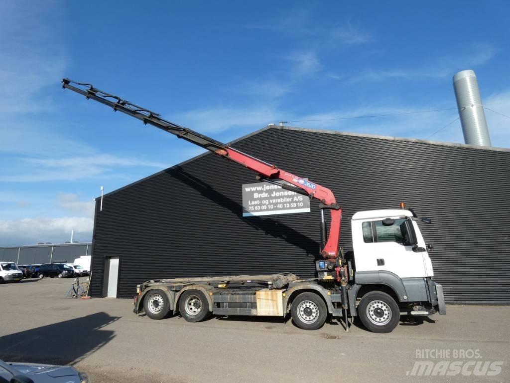 MAN TGS 35.460 クレーントラック、ユニック車