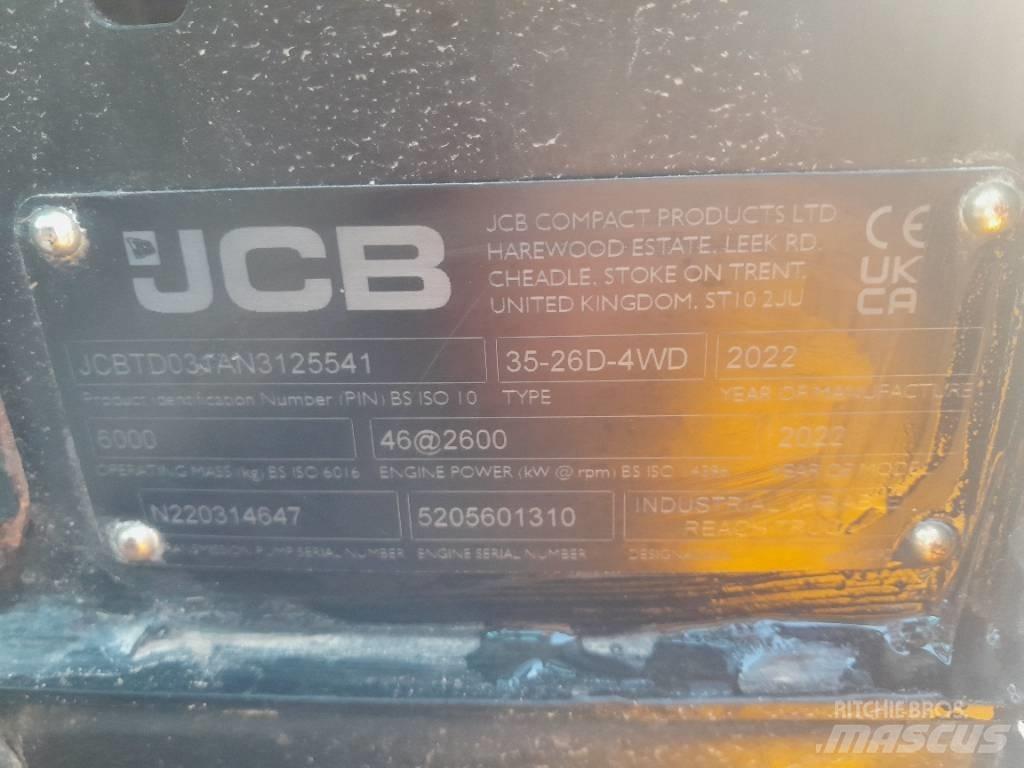JCB 35-26D 4WD ディーゼル・軽油