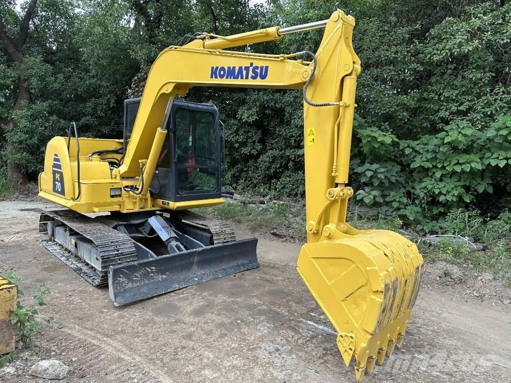 Komatsu PC70-8 中型油圧ショベル 7ｔ-12ｔ（ユンボ・パワーショベル・バックホー）