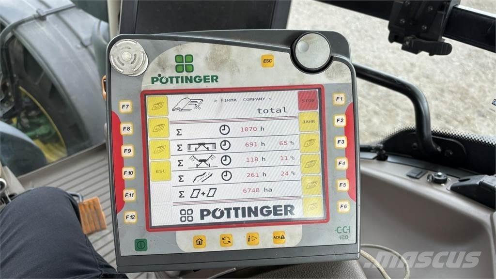Pöttinger Top 1252 スワーサー・ウインドローア