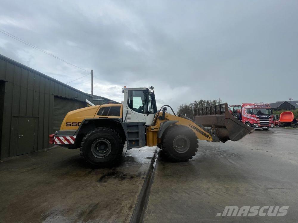 Liebherr L 550 ホイールローダー・タイヤショベル