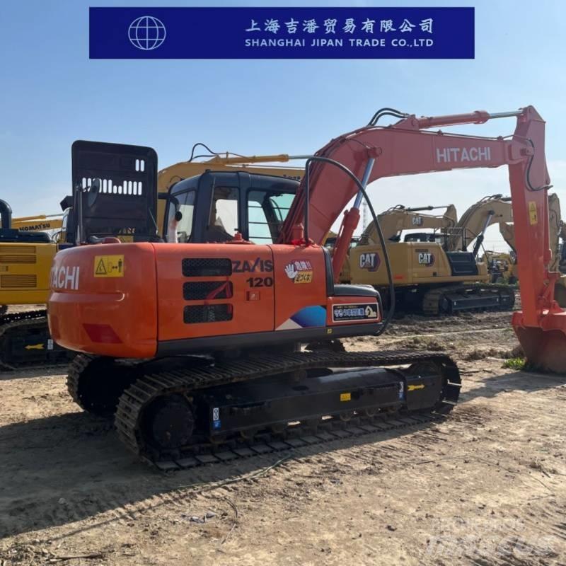 Hitachi ZX 120 中型油圧ショベル 7ｔ-12ｔ（ユンボ・パワーショベル・バックホー）