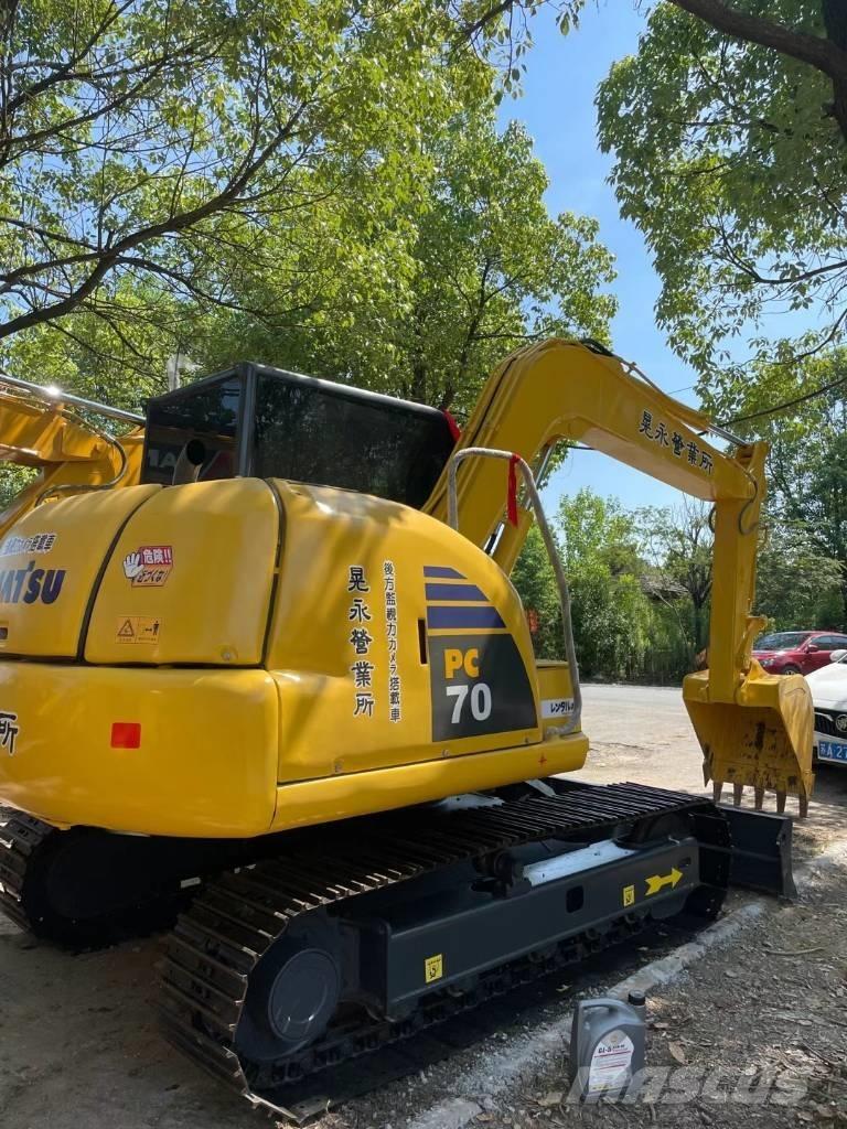 Komatsu PC70-8 中型油圧ショベル 7ｔ-12ｔ（ユンボ・パワーショベル・バックホー）