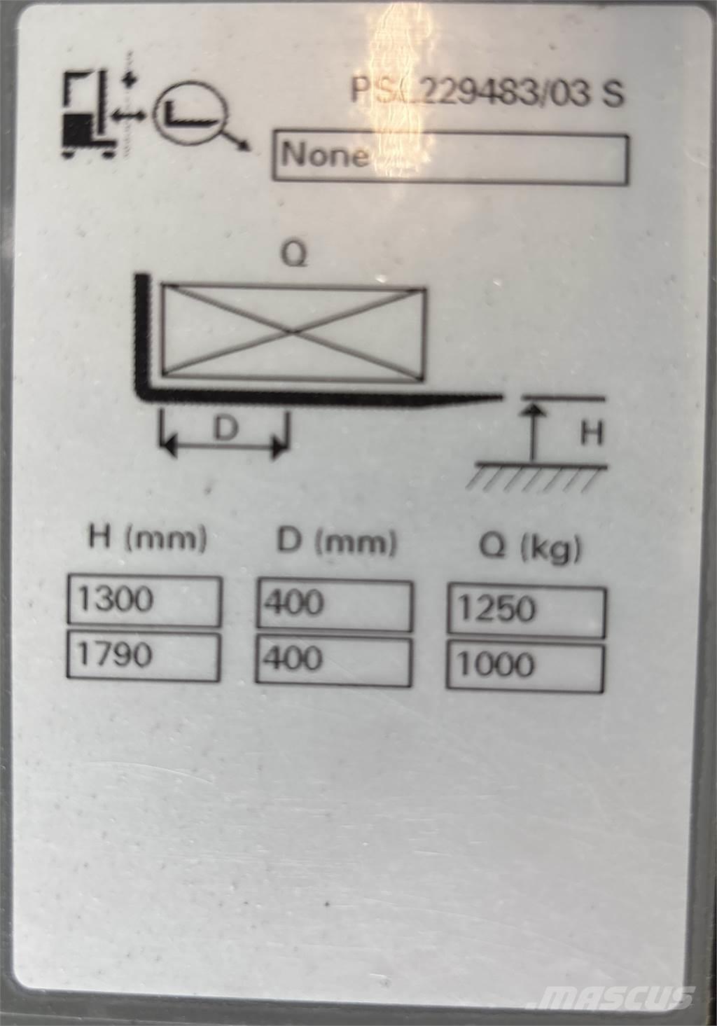Atlet PSL125 ウォーキンフォークリフト