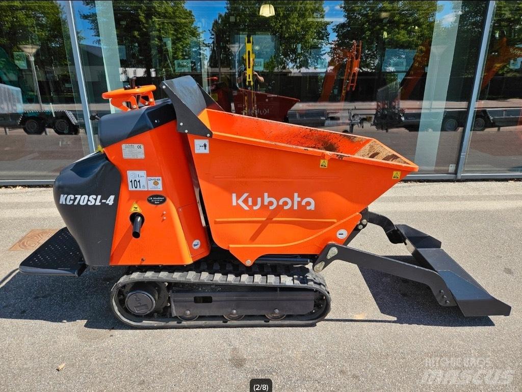 Kubota KC 70 サイト　ダンプ