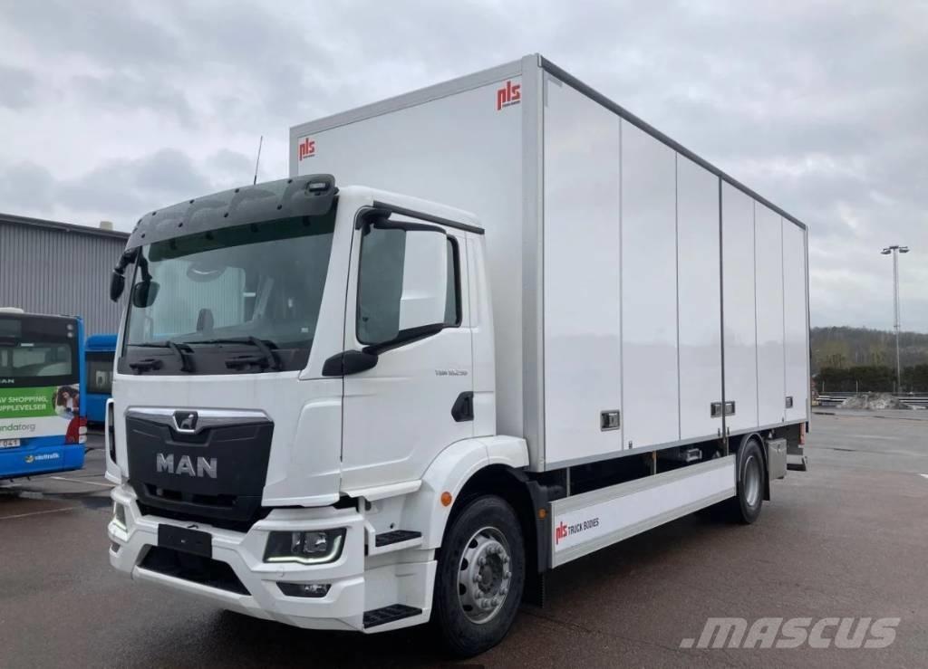MAN TGM 18.290 4X2 ボックスボディー、ウイング、箱車