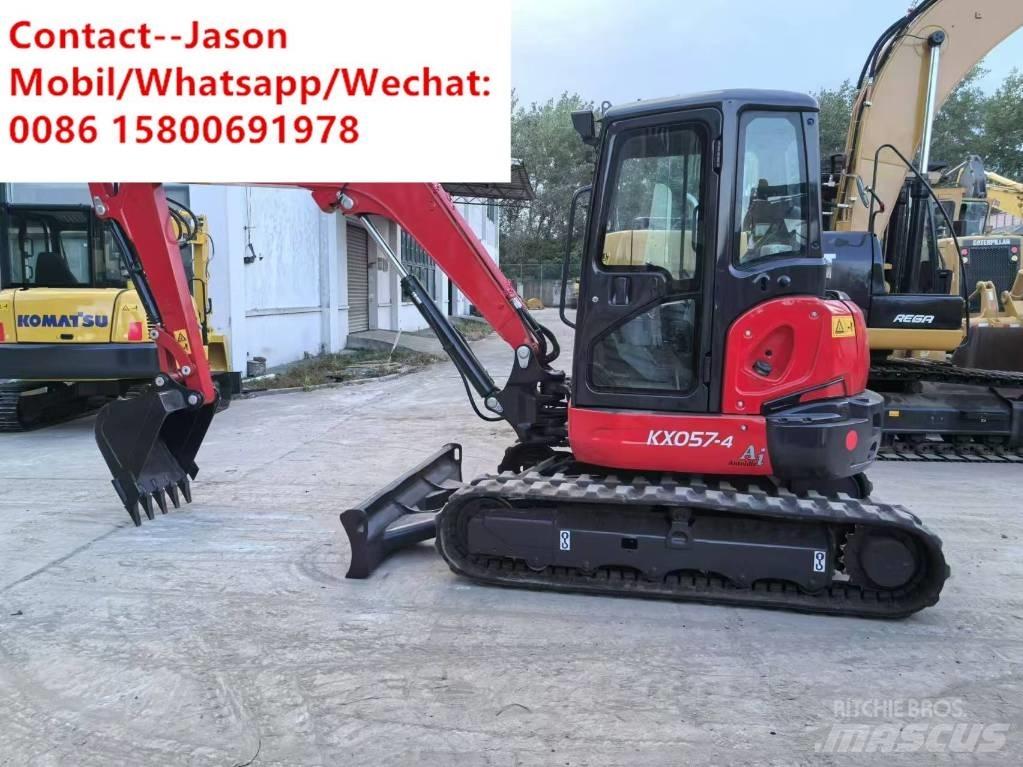 Kubota KX 057-4 ミニ油圧ショベル 7t以下（ミニユンボ・ミニディガー）