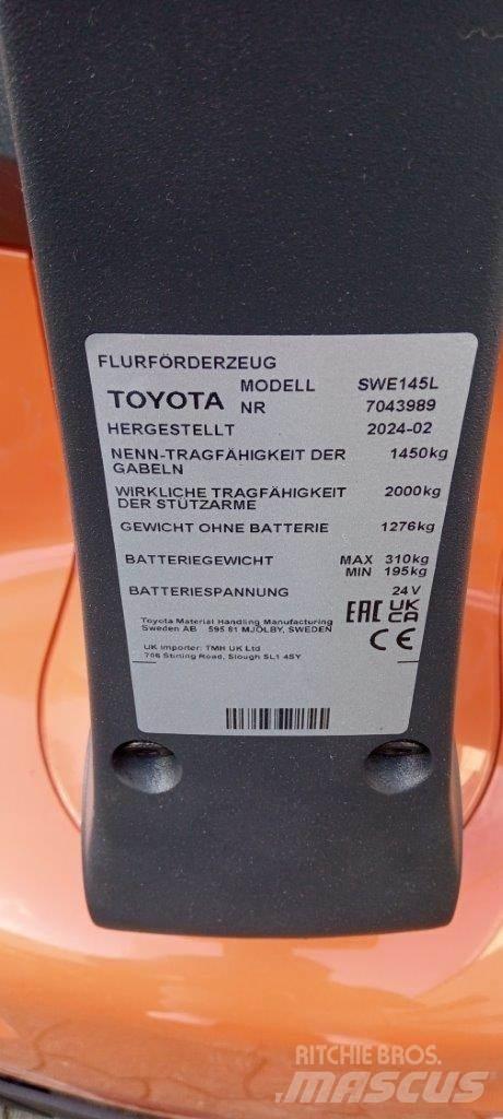 Toyota BT SWE145L ウォーキンフォークリフト