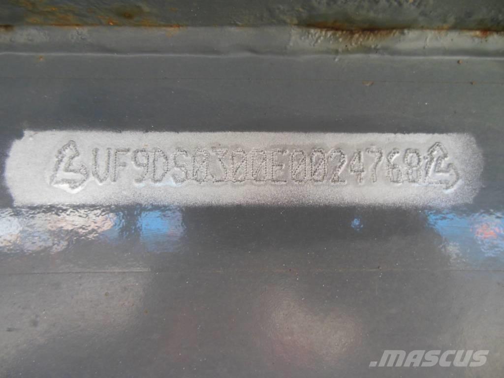 Legras SBS 2220, 95m3 ウォーキングフロアー（セミトレーラー）