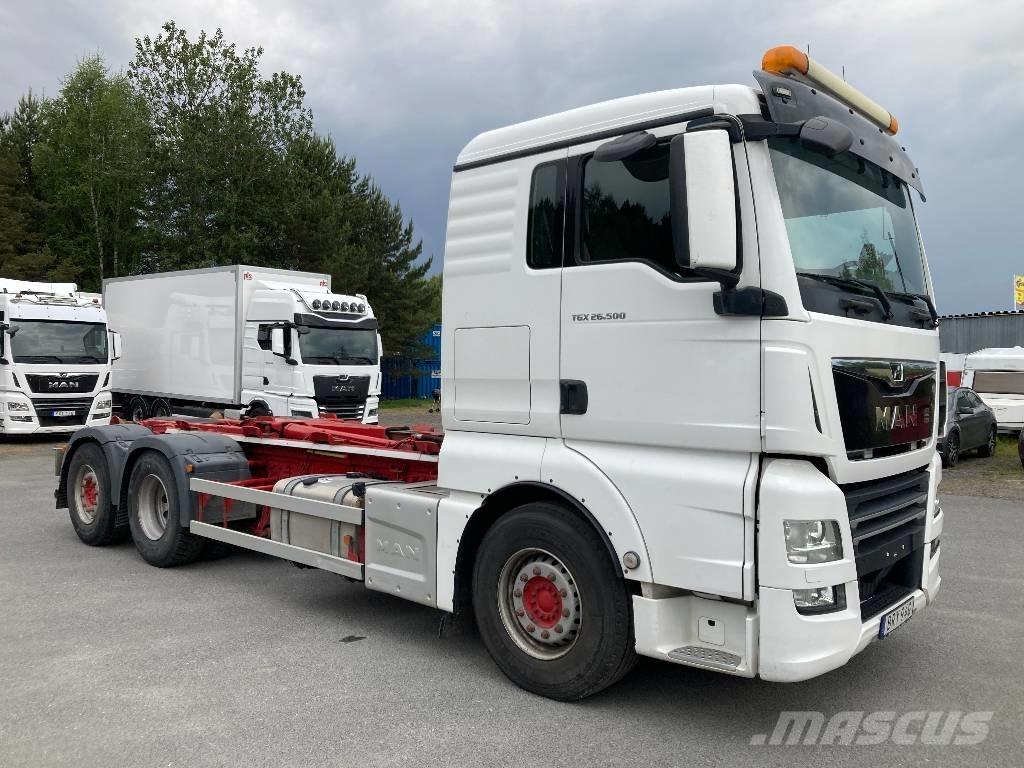 MAN TGX 26.500 6X2 アームロール