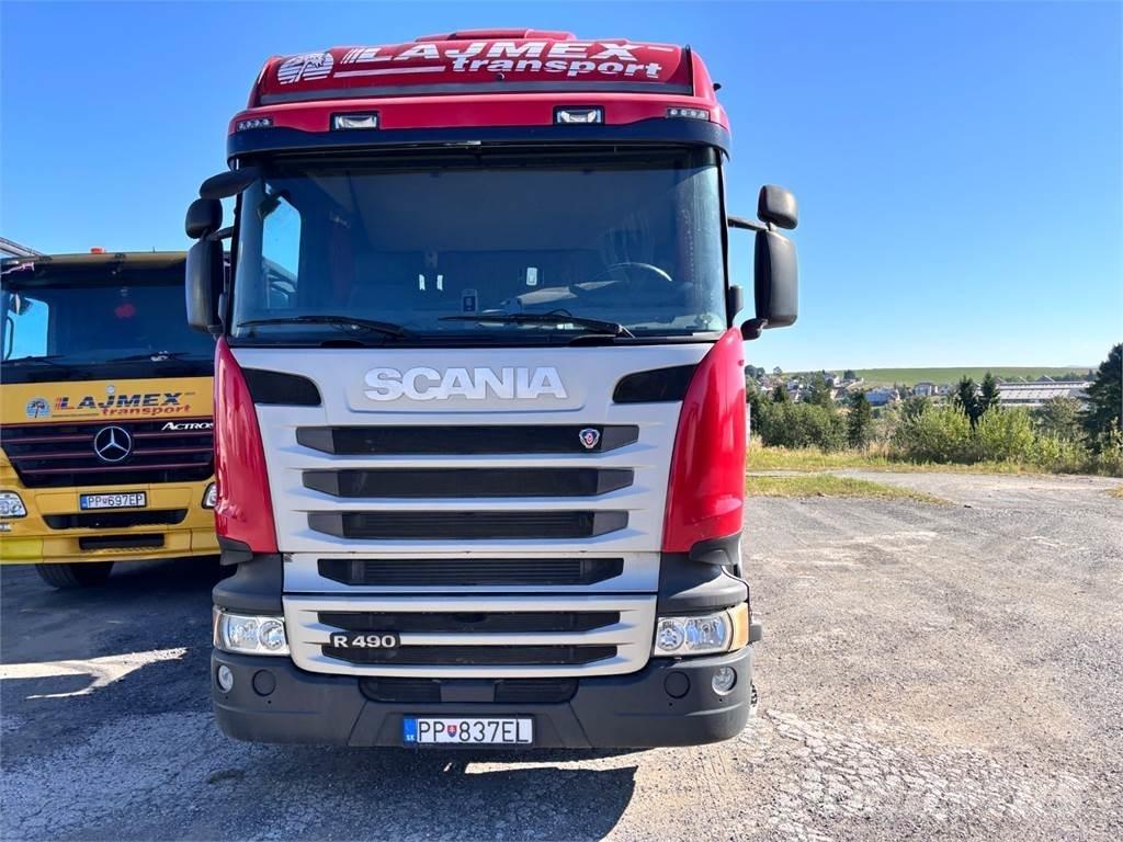 Scania R 490 中古トラクターヘッド | トレーラーヘッド