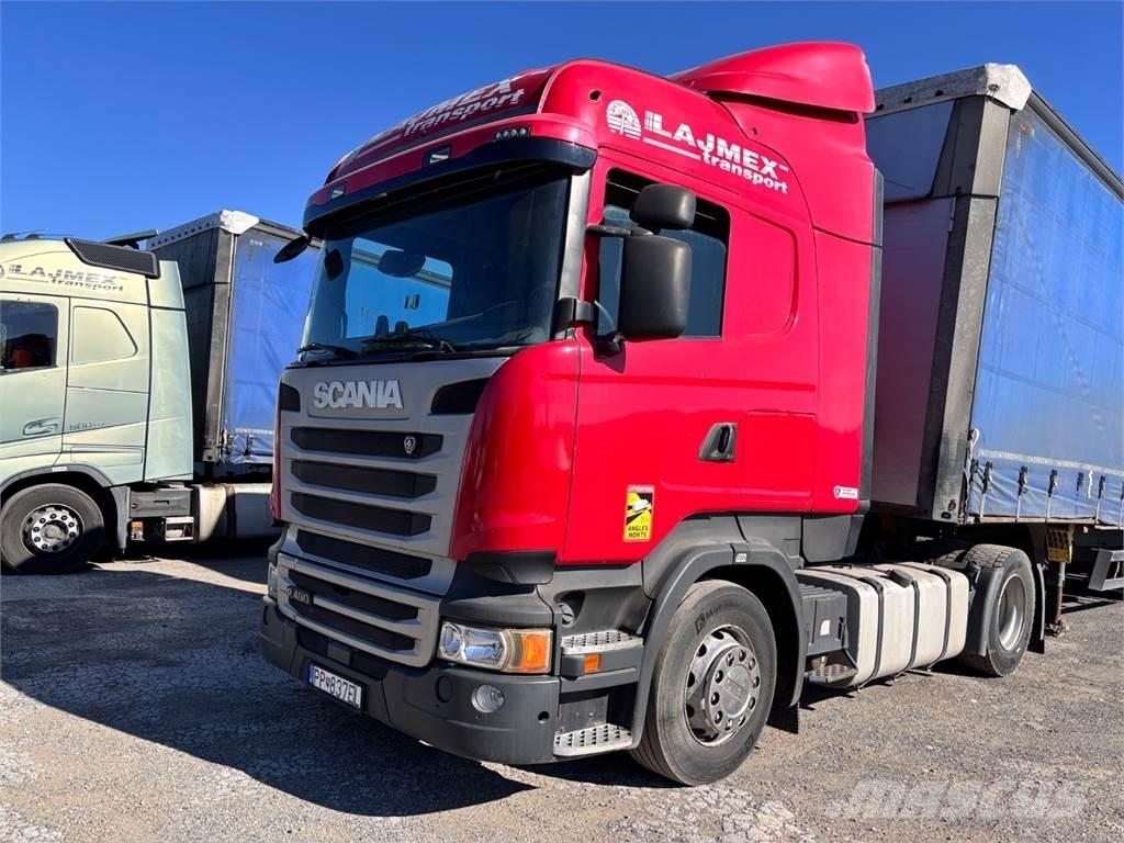 Scania R 490 中古トラクターヘッド | トレーラーヘッド