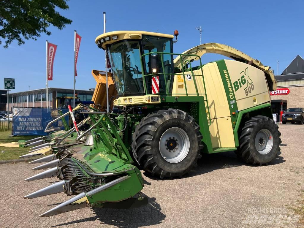 Krone Big X 500 自走式フォレージハーベスター