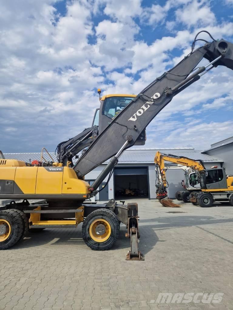 Volvo EW 210 D 廃棄物／工業産廃処理機