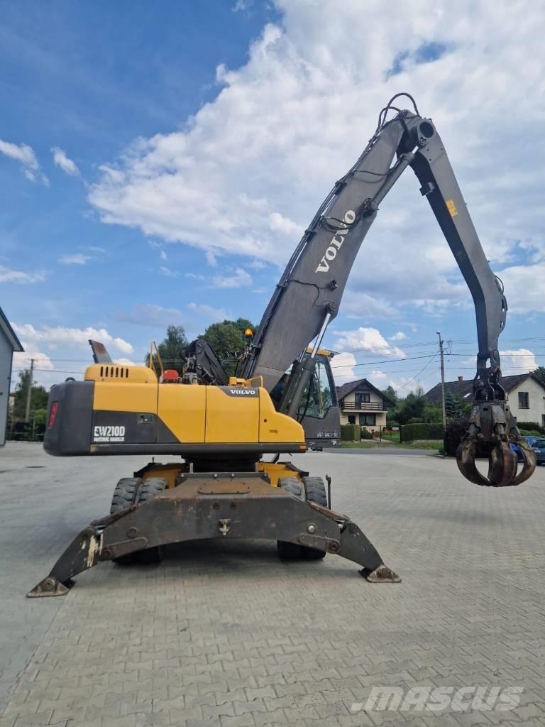 Volvo EW 210 D 廃棄物／工業産廃処理機