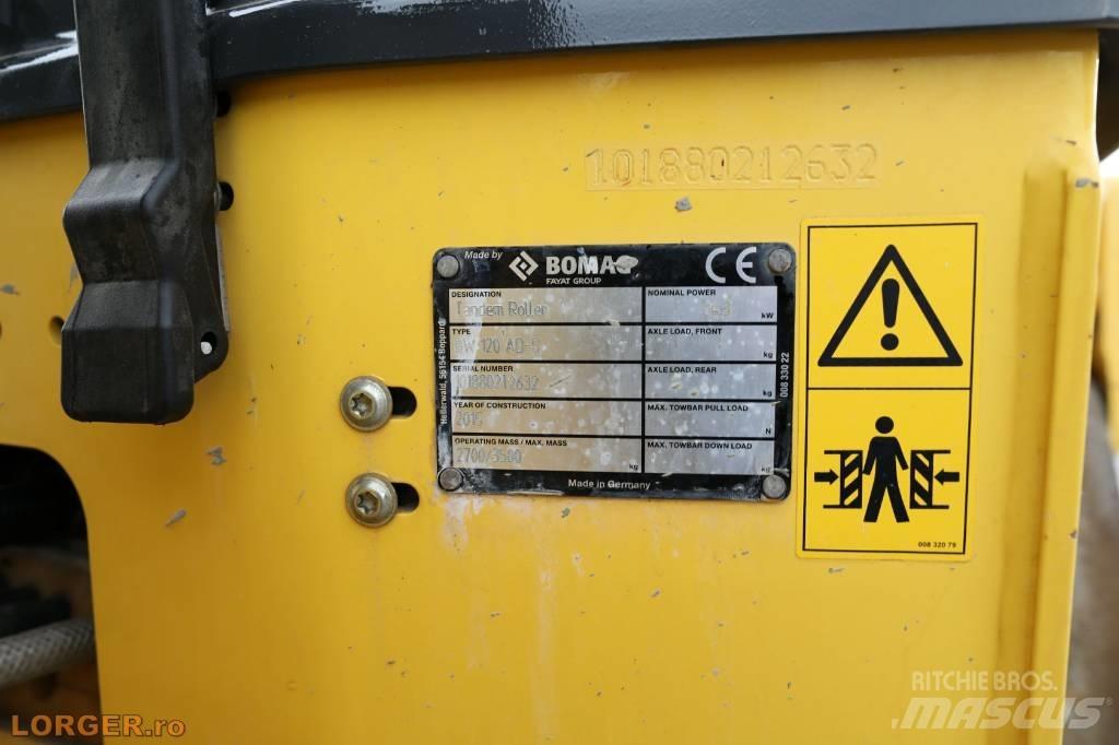 Bomag BW 120 AD-5 タンデムローラ