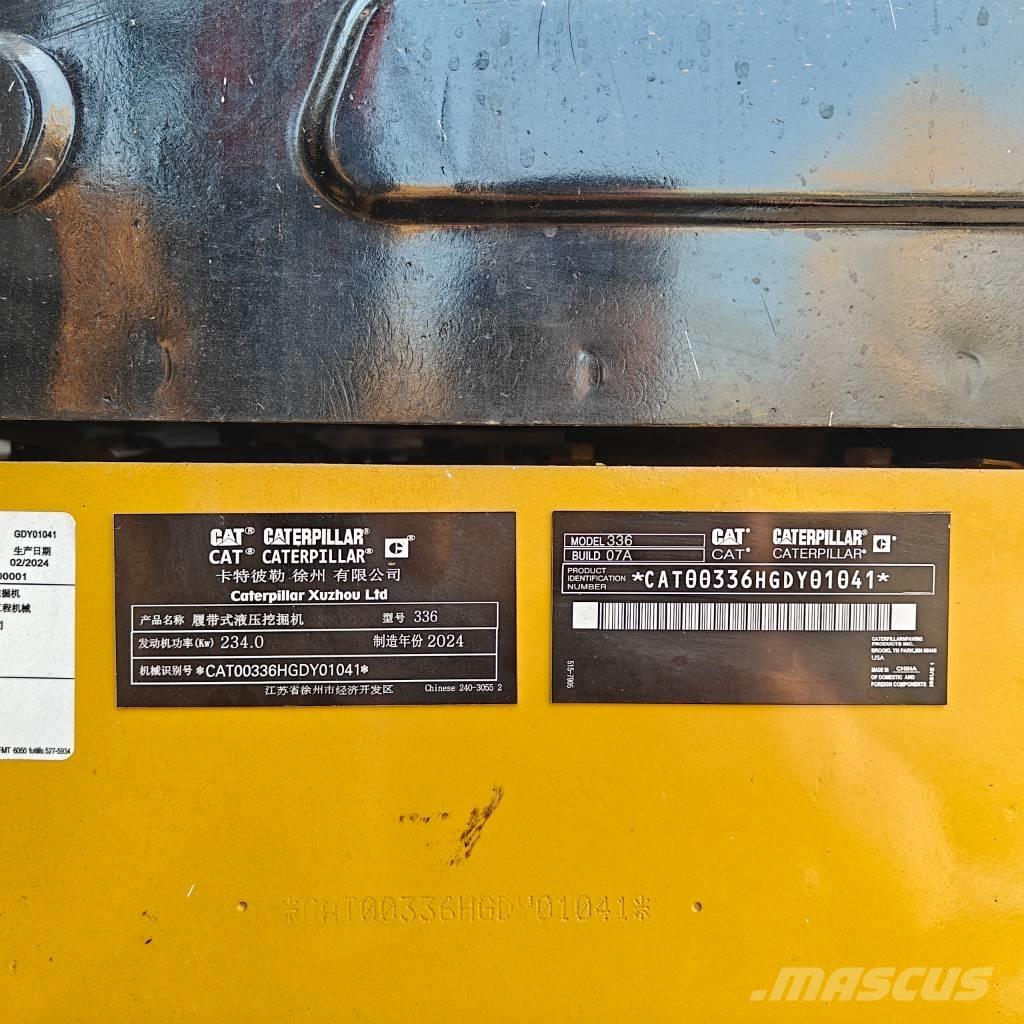 CAT 336GC 大型油圧ショベル12t以上（パワーショベル・ユンボ）