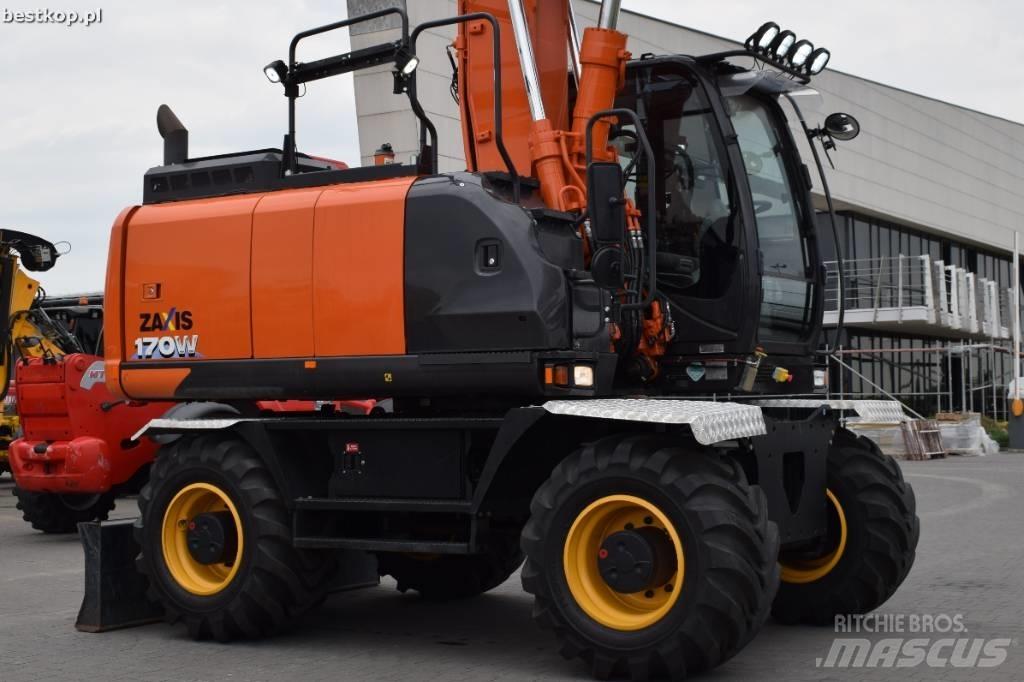 Hitachi ZX170 W-6 ホイール式油圧ショベル（パワーショベル・ユンボ・バックホー）