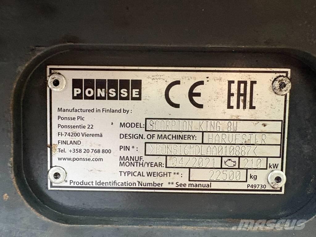 Ponsse Scorpion King ハーベスター