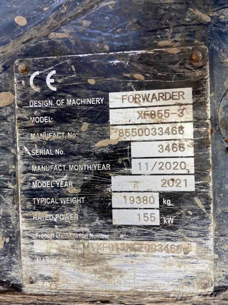 Komatsu 855 フォワーダー
