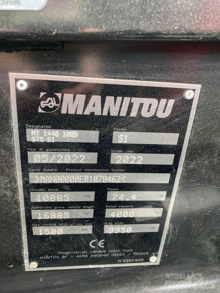 Manitou MT 1440 テレスコーピックハンドラー