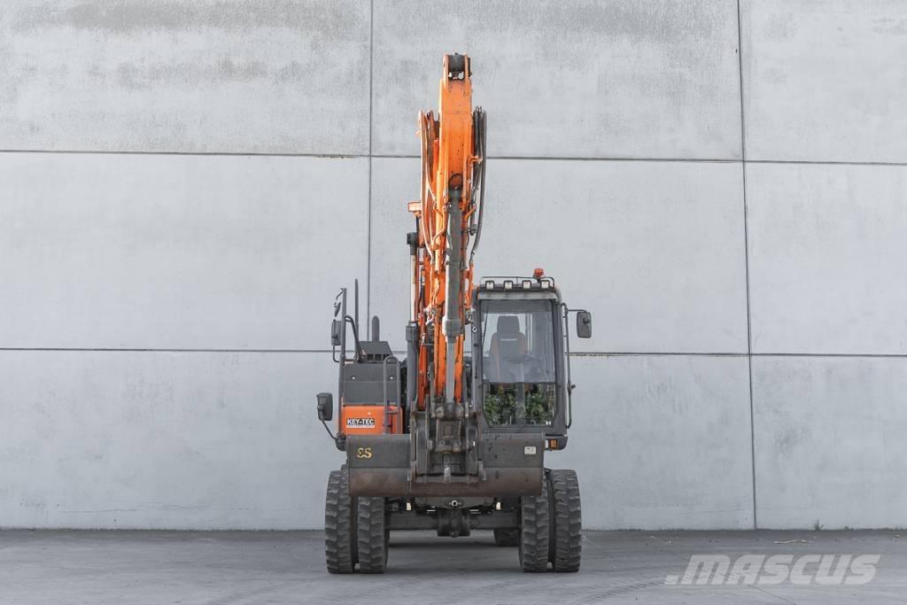 Doosan DX 140 W ホイール式油圧ショベル（パワーショベル・ユンボ・バックホー）