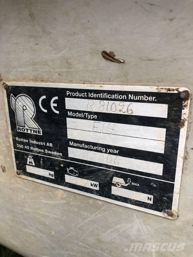 Rottne Solid F14 フォワーダー