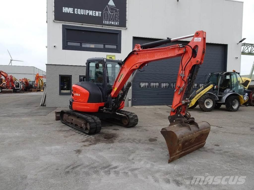 Kubota U55-4 ミニ油圧ショベル 7t以下（ミニユンボ・ミニディガー）