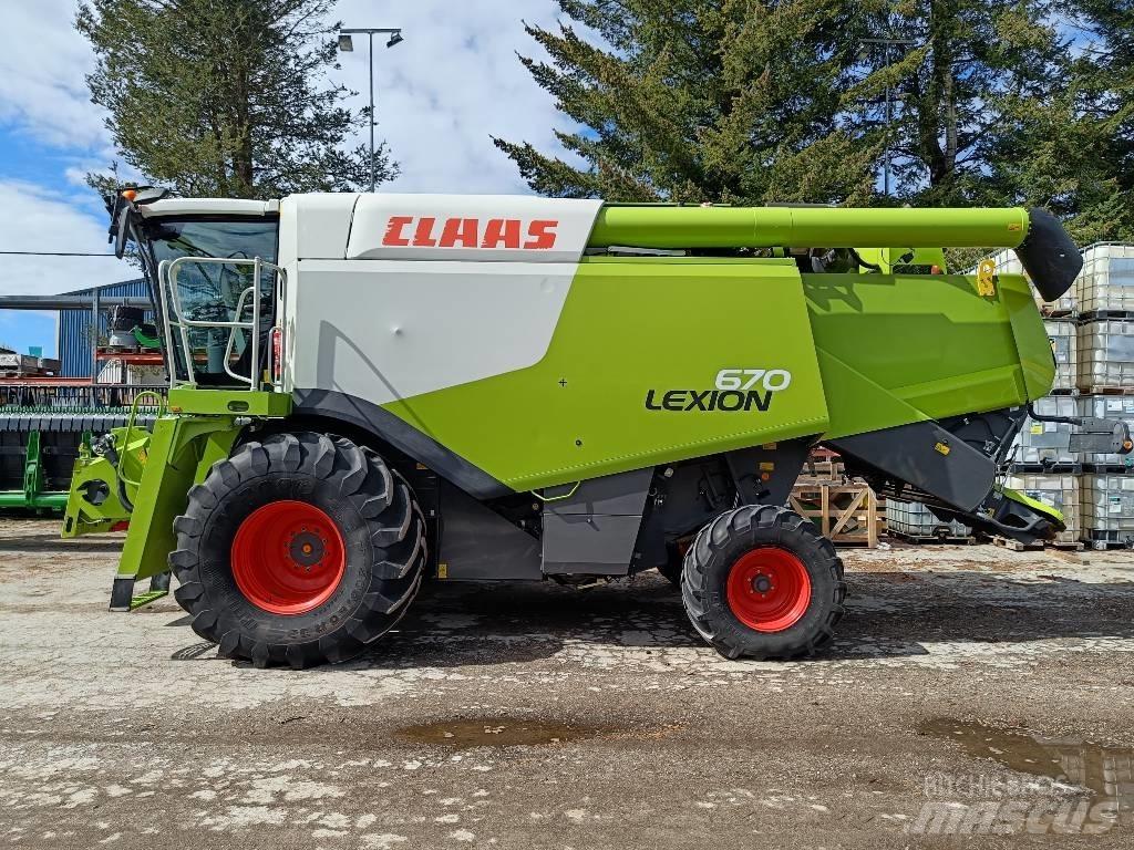CLAAS Lexion 670 コンバイン